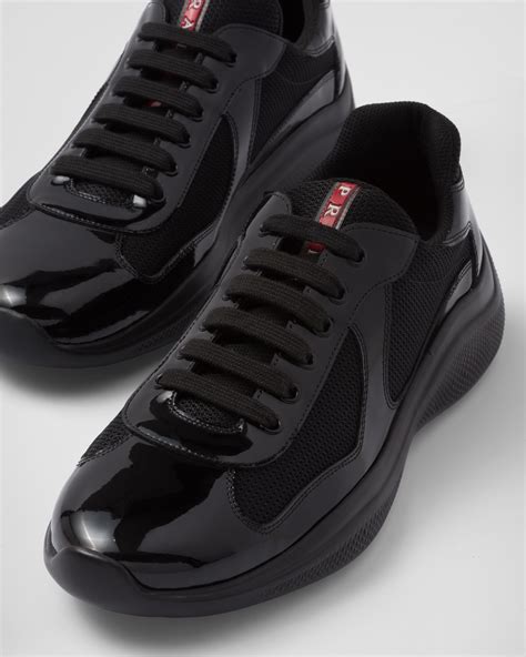 black friday prada trainers|black and grey prada sneakers.